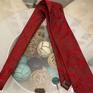Bergamo New York Dark Red Tie